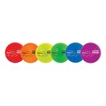 Champion Sports Rhino Skin Low Bounce Ultra Grip Dodgeball Set, Neon - Set of 6 CH55996